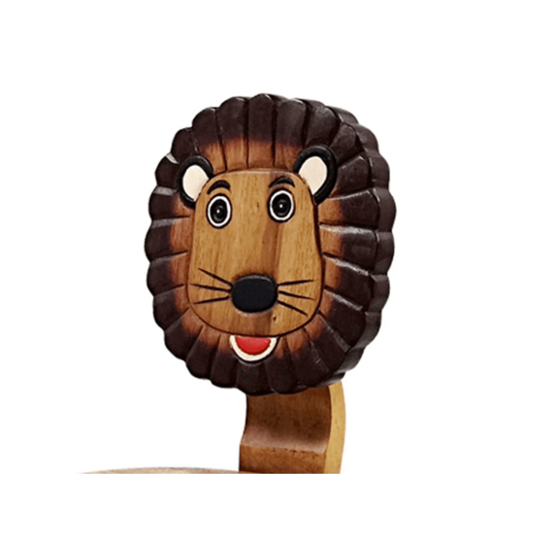 Lion Wooden Chair