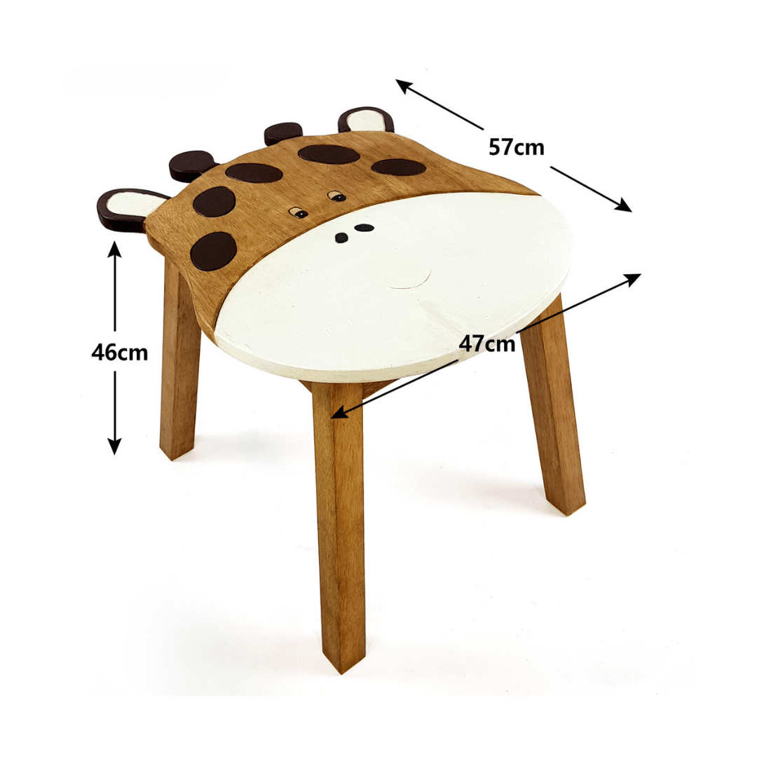 Giraffe Wooden Table