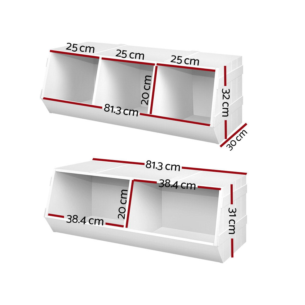 Measurement chart of a white shelf with dimensions labeled in centimeters.